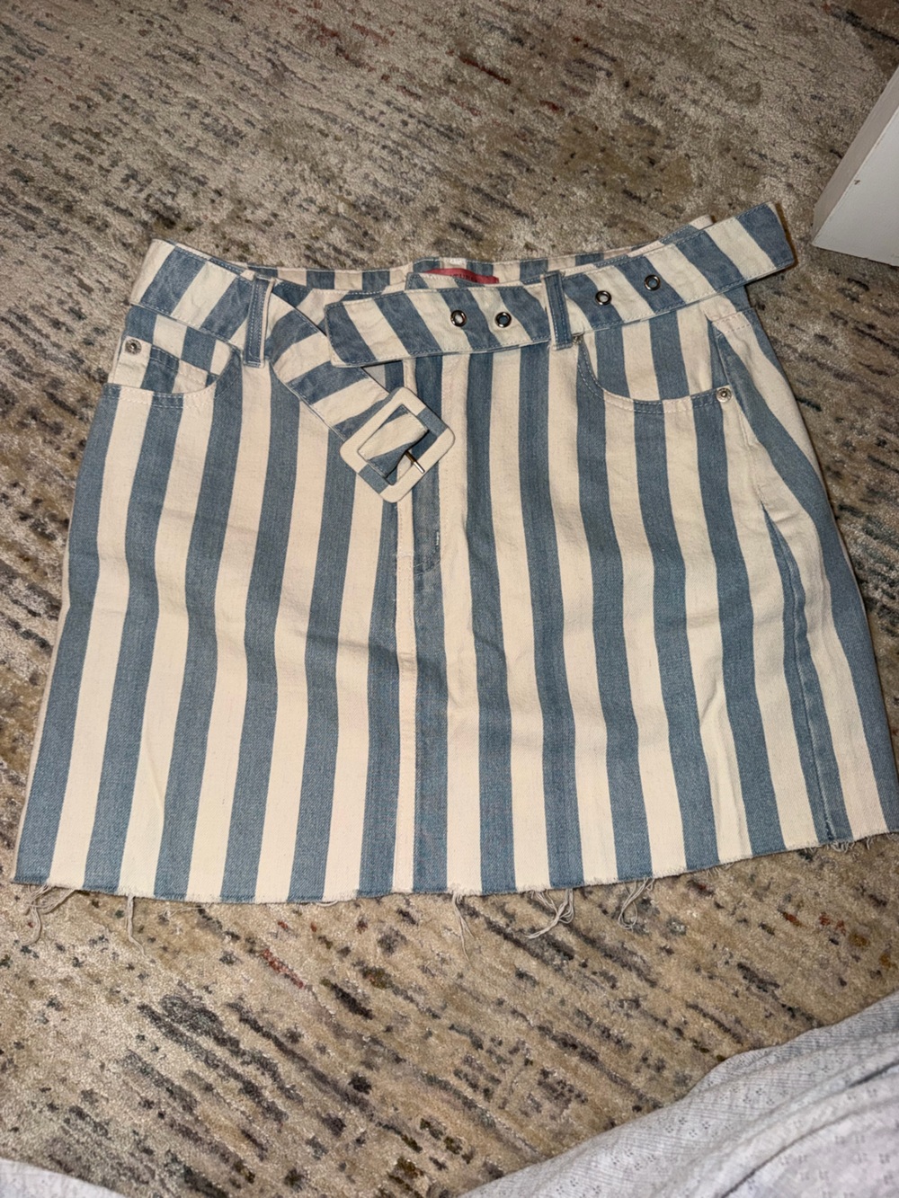 Signature Striped Skirt